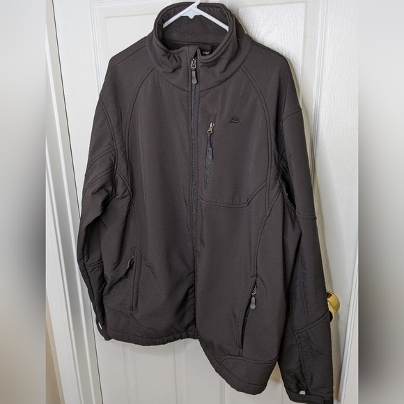 Snozu Men's Performance Full Zip Fleece Lined Jacket Black Size XXL - Picture 2 of 10